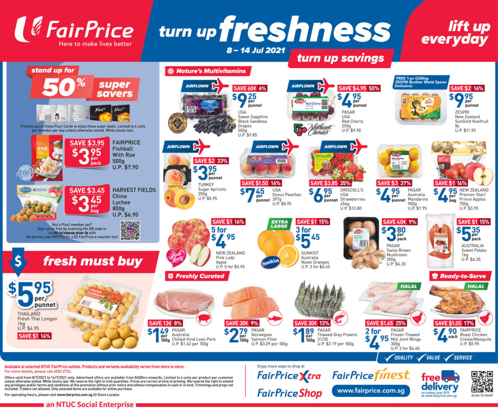 NTUC FairPrice Singapore Your Weekly Saver Promotions 8-14 Jul 2021 | Why Not Deals 7