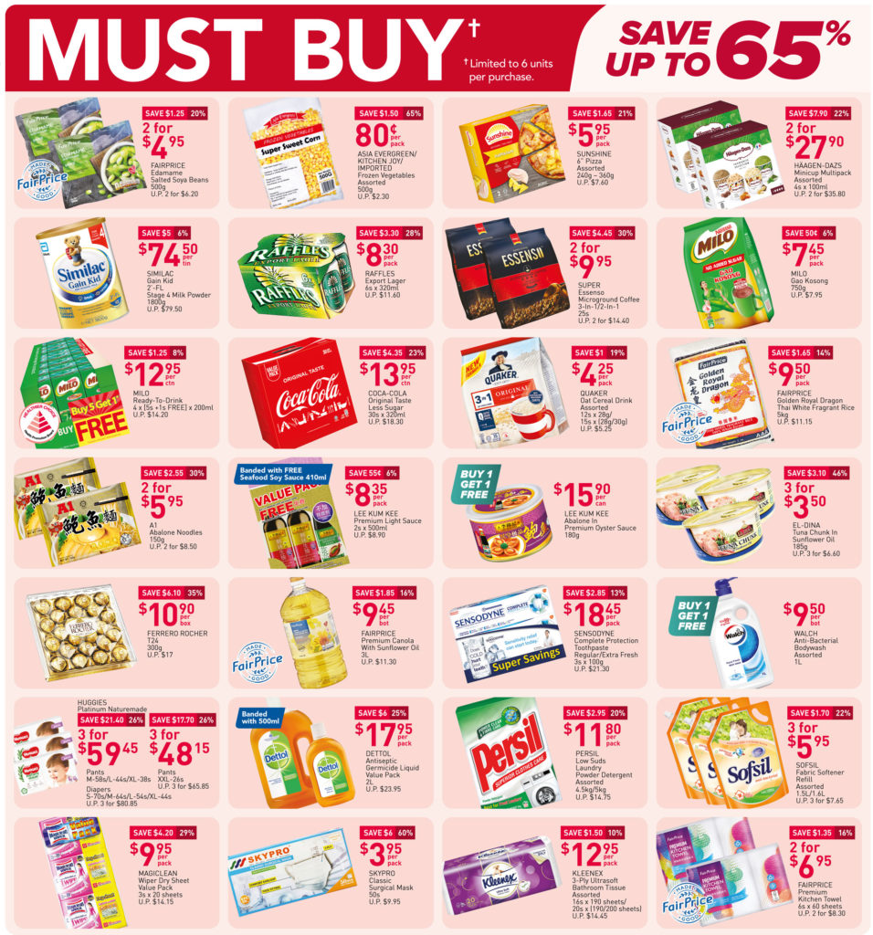 NTUC FairPrice Singapore Your Weekly Saver Promotions 8-14 Jul 2021 | Why Not Deals