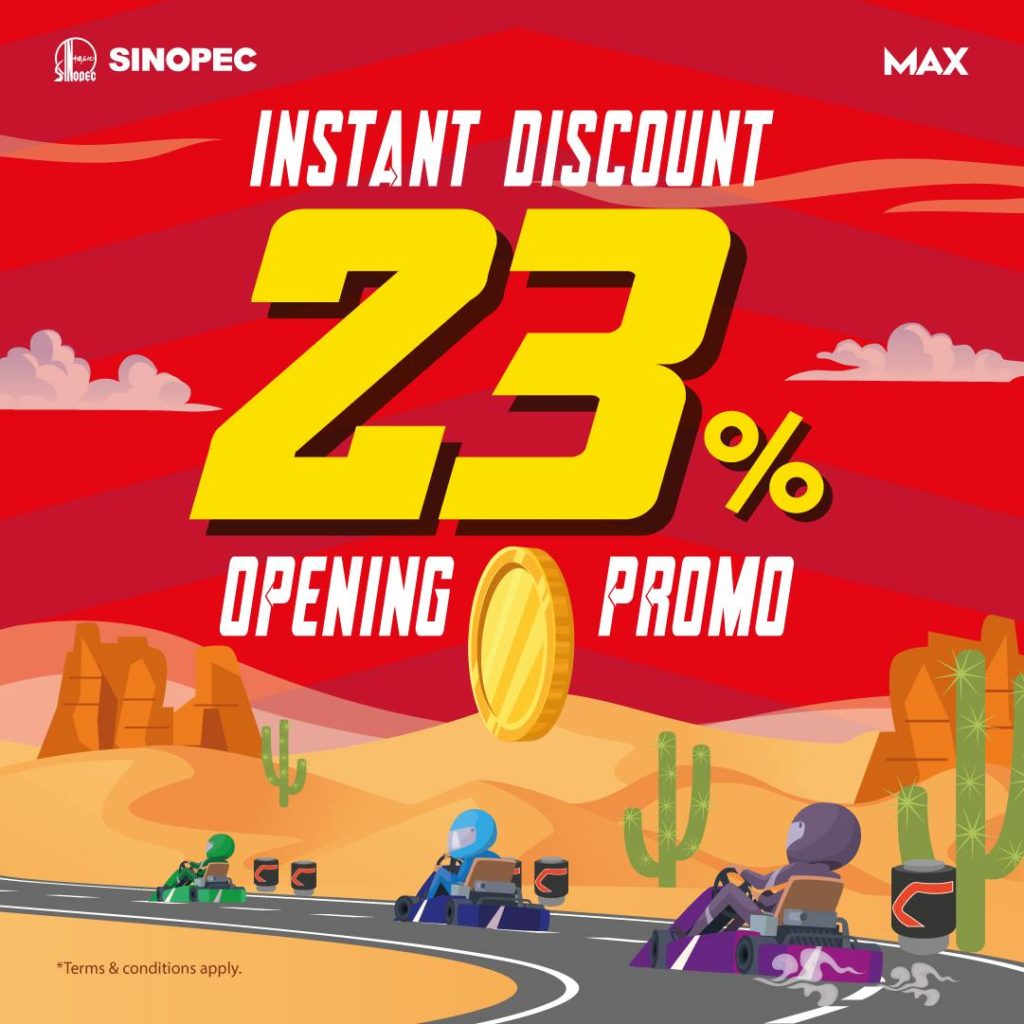 Sinopec Singapore Woodlands Station 23% Instant Discount Promotion Extended 9-12 | Why Not Deals 1