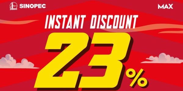 Sinopec Singapore Woodlands Station 23% Instant Discount Promotion Extended 9-12 Jul 2021