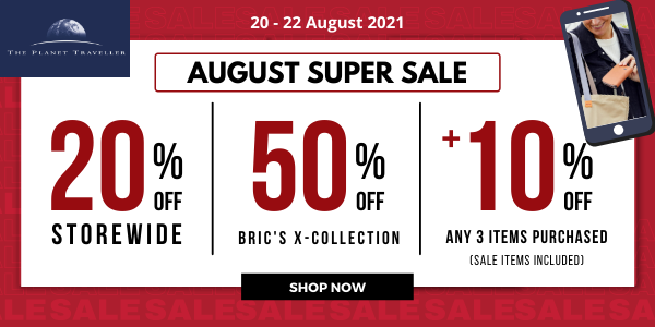 The Planet Traveller August Super Sale – 20 to 22 August