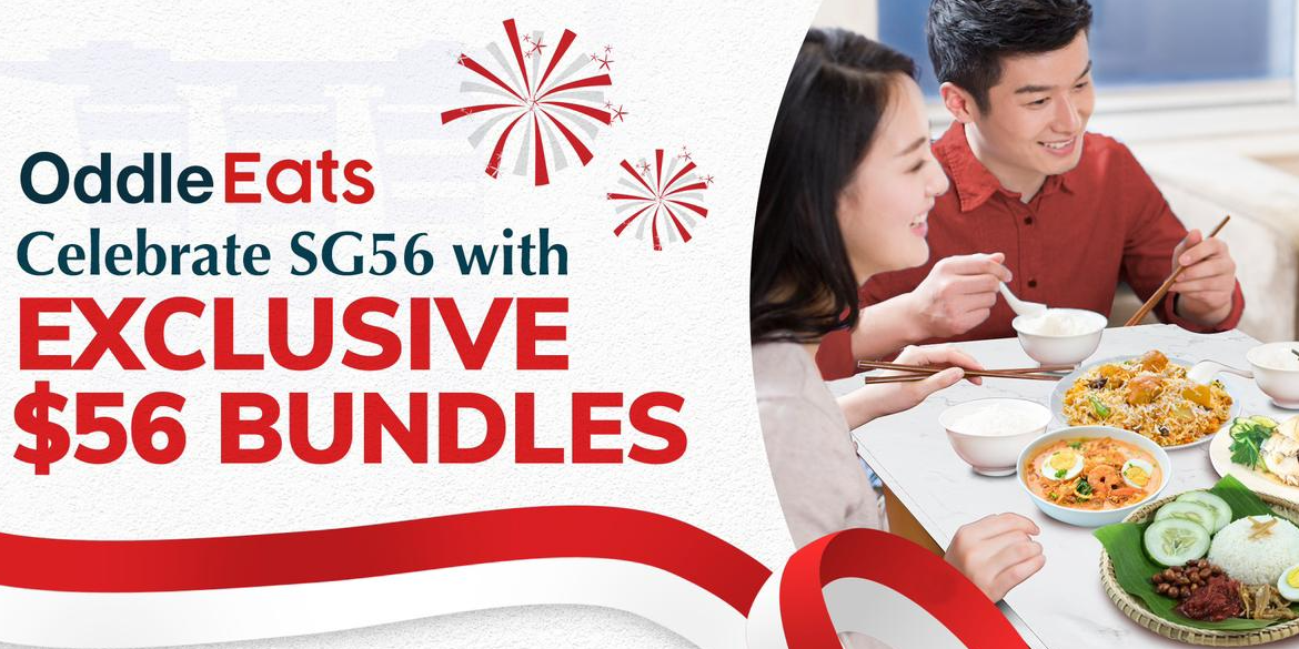 OddleEats Offers Attractive $56 Bundles for Island-wide Deliveries This National Day!