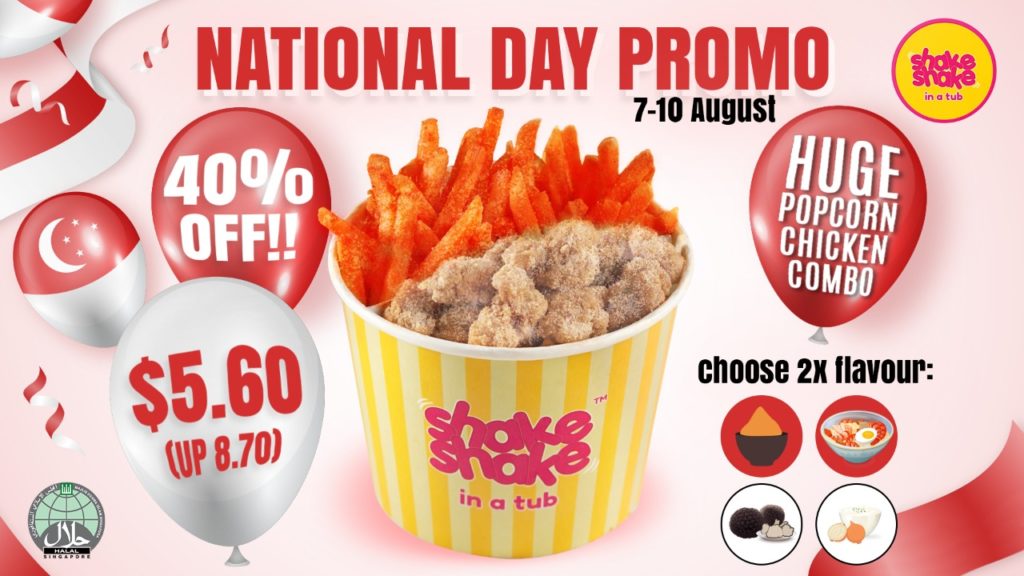Enjoy the Huge Popcorn Combo from Shake Shake In A Tub at only $5.60, 40% Off! | Why Not Deals