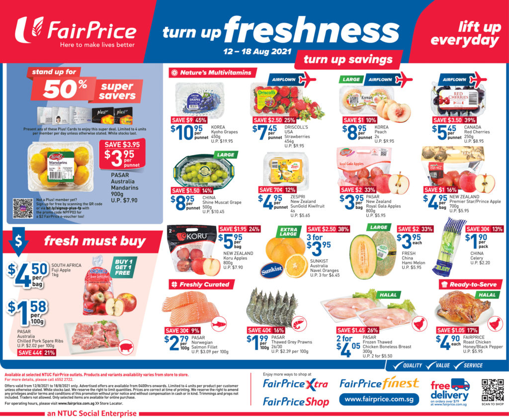 NTUC FairPrice Singapore Your Weekly Saver Promotions 12-18 Aug 2021 | Why Not Deals 9
