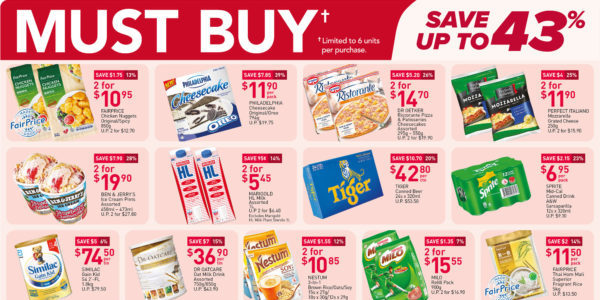 NTUC FairPrice Singapore Your Weekly Saver Promotions 19-25 Aug 2021