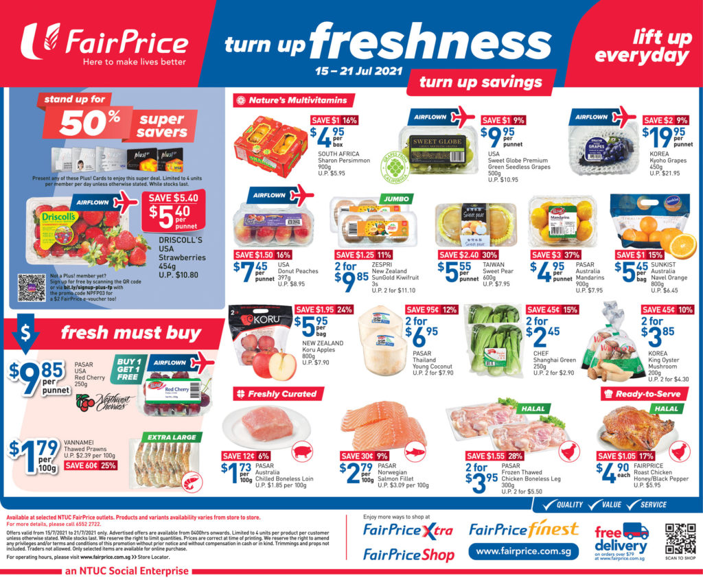 NTUC FairPrice Singapore Your Weekly Saver Promotions 5-11 Aug 2021 | Why Not Deals 8