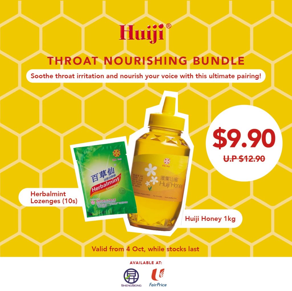 Strengthen your immune system & soothe throat irritation with Huiji | Why Not Deals