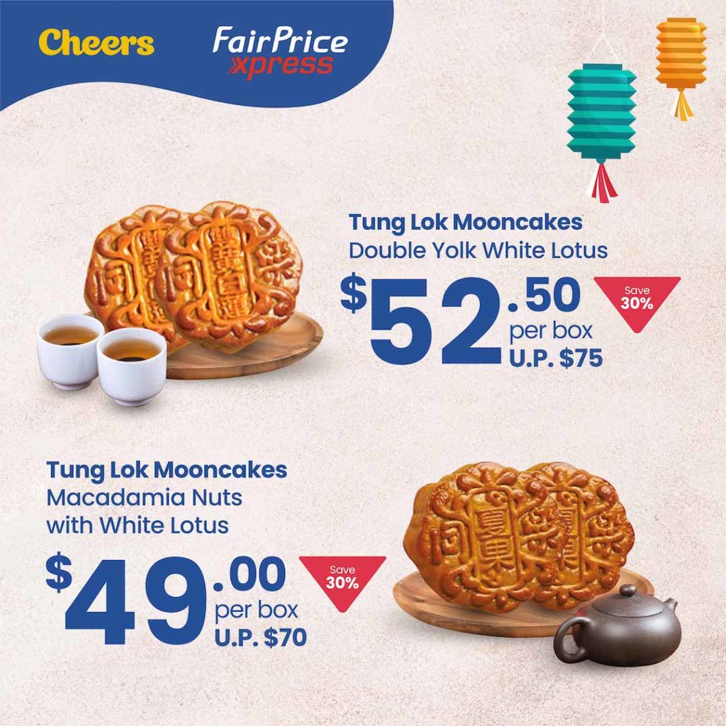 4 DAYS ONLY! Anniversary Special Mooncake Promotion at Cheers and FairPrice Xpress | Why Not Deals 2