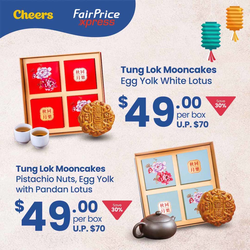 4 DAYS ONLY! Anniversary Special Mooncake Promotion at Cheers and FairPrice Xpress | Why Not Deals 3