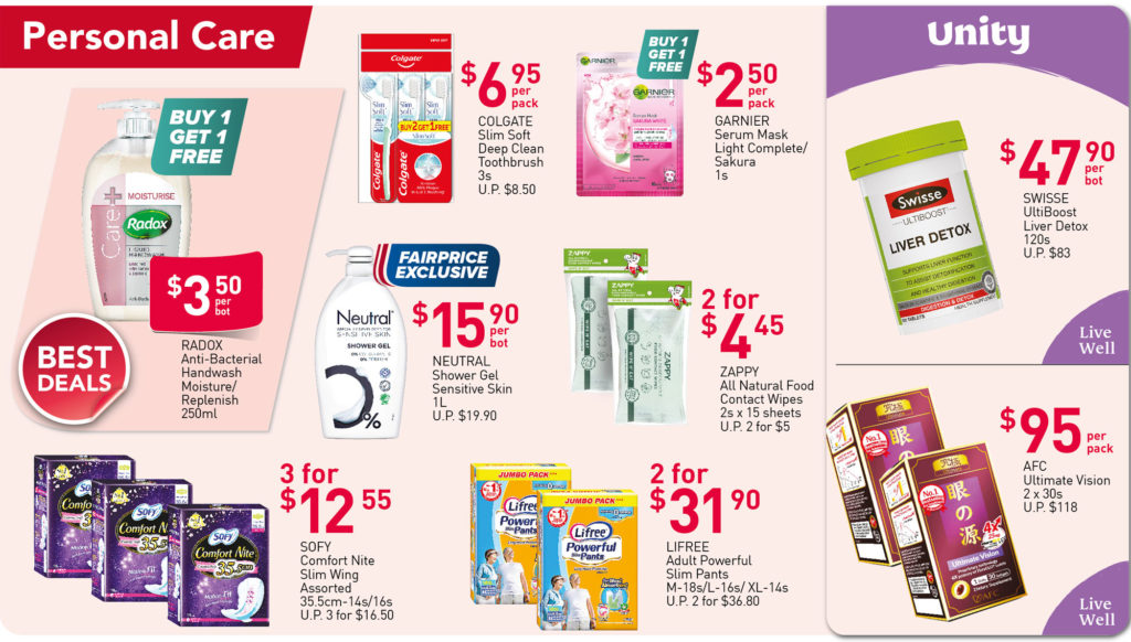 NTUC FairPrice Singapore Your Weekly Saver Promotions 23-29 Sep 2021 | Why Not Deals 7