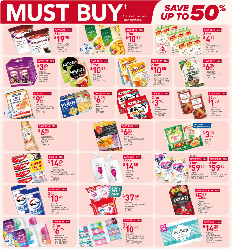 NTUC FairPrice Singapore Your Weekly Saver Promotions 23-29 Sep 2021 | Why Not Deals