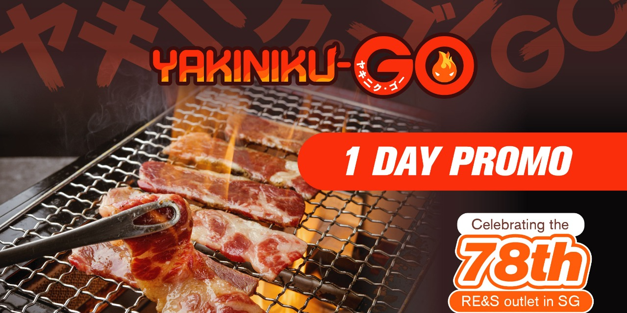 $7.80 Yakiniku-GO Signature Set 1-Day Opening Promotion at NEX & Parkway!