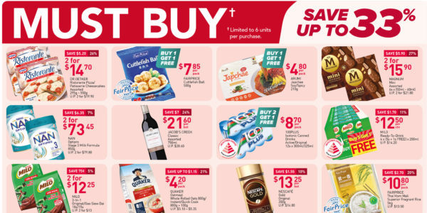 NTUC FairPrice Singapore Your Weekly Saver Promotions 7-13 Oct 2021