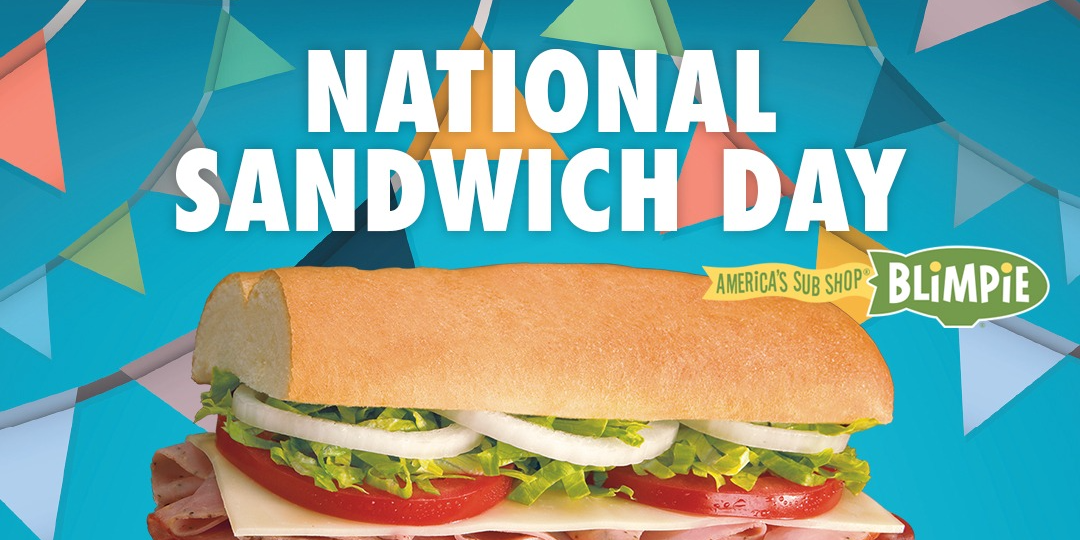 Celebrate National Sandwich Day at Blimpie with up to 50% OFF Sandwiches!
