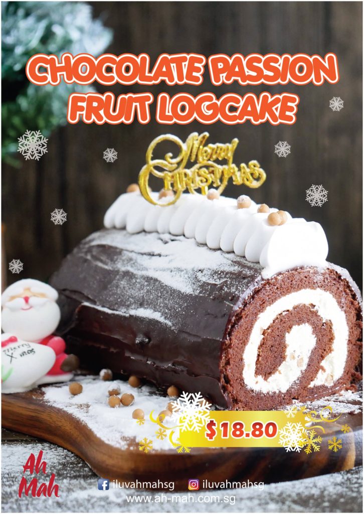[Early Bird Special: 20% OFF] Ah Mah Christmas Log Cake Pre-order (Until 10 Dec 2021) | Why Not Deals