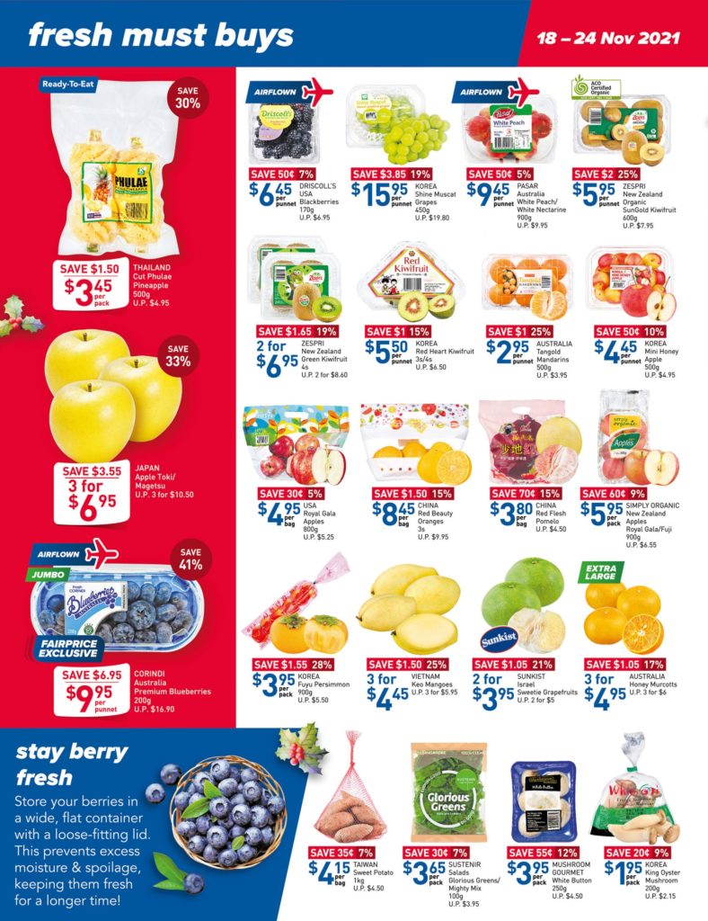 NTUC FairPrice Singapore Your Weekly Saver Promotions 18-24 Nov 2021 | Why Not Deals 13