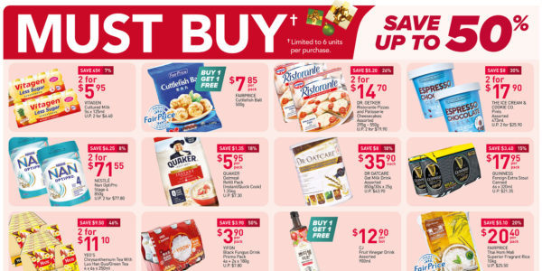 NTUC FairPrice Singapore Your Weekly Saver Promotions 4-10 Nov 2021