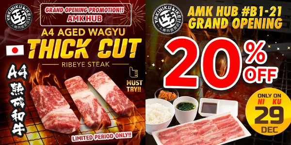 YAKINIKU LIKE OPENS IN ANG MO KIO!