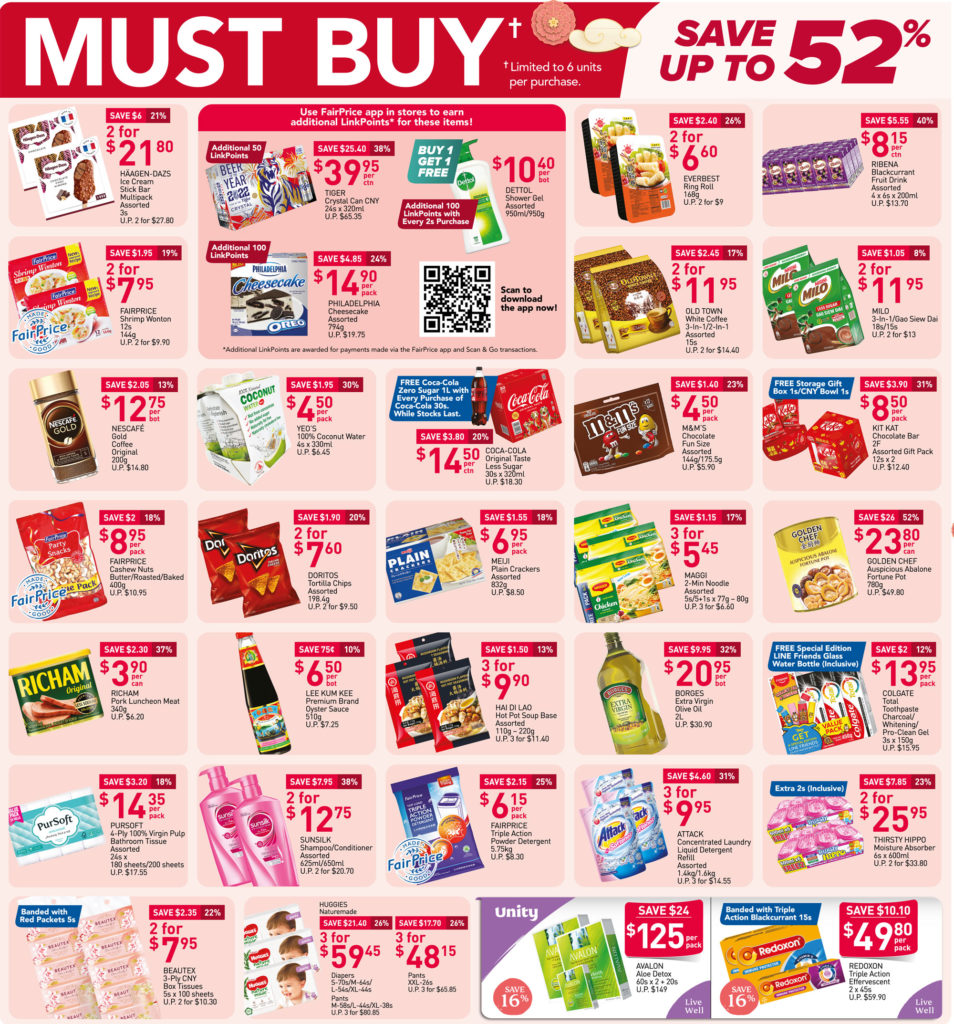 NTUC FairPrice Singapore Your Weekly Saver Promotions | Why Not Deals 39