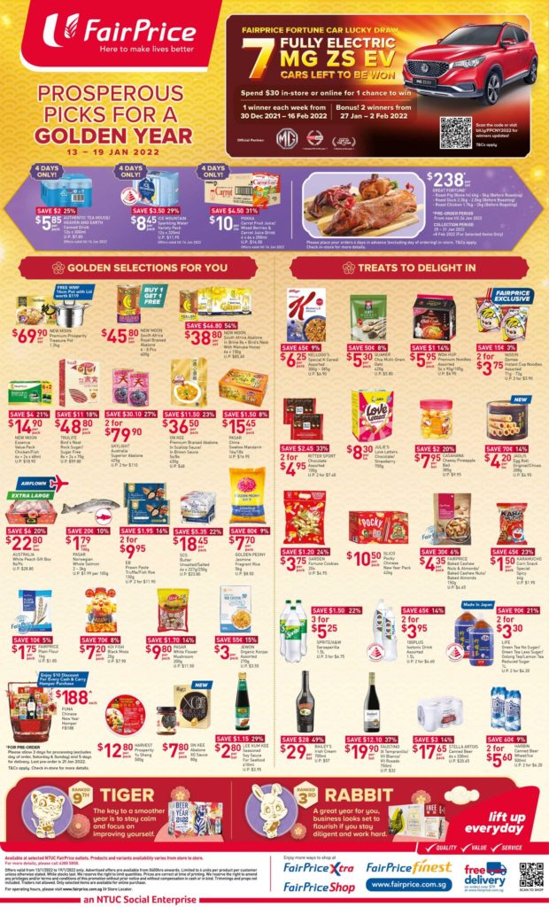 NTUC FairPrice Singapore Your Weekly Saver Promotions | Why Not Deals 50