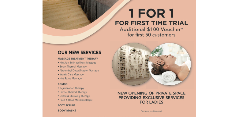 Opening Specials, New Services