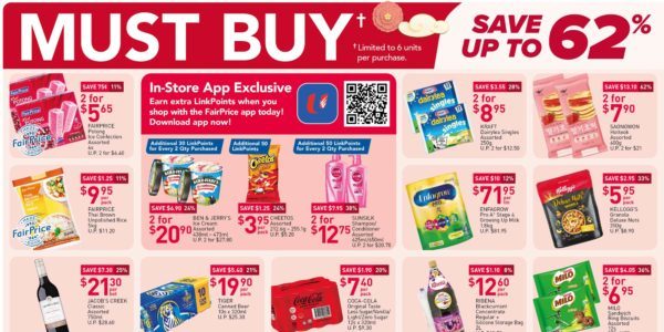 NTUC FairPrice Singapore Your Weekly Saver Promotions 17-23 Feb 2022