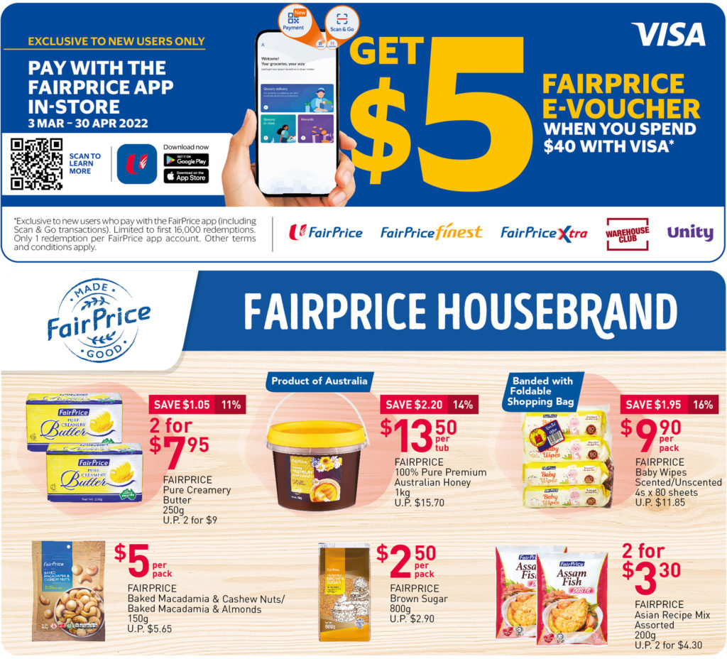 NTUC FairPrice Singapore Your Weekly Saver Promotions 10-16 Mar 2022 | Why Not Deals 2