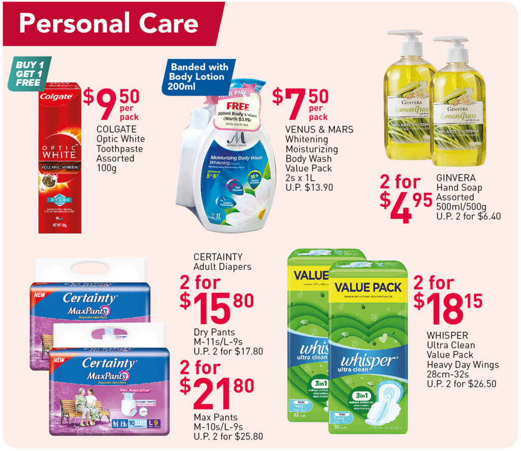 NTUC FairPrice Singapore Your Weekly Saver Promotions 31 Mar - 6 Apr 2022 | Why Not Deals 2