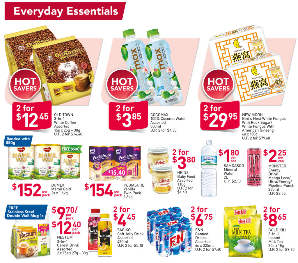 NTUC FairPrice Singapore Your Weekly Saver Promotions 31 Mar - 6 Apr 2022 | Why Not Deals 7