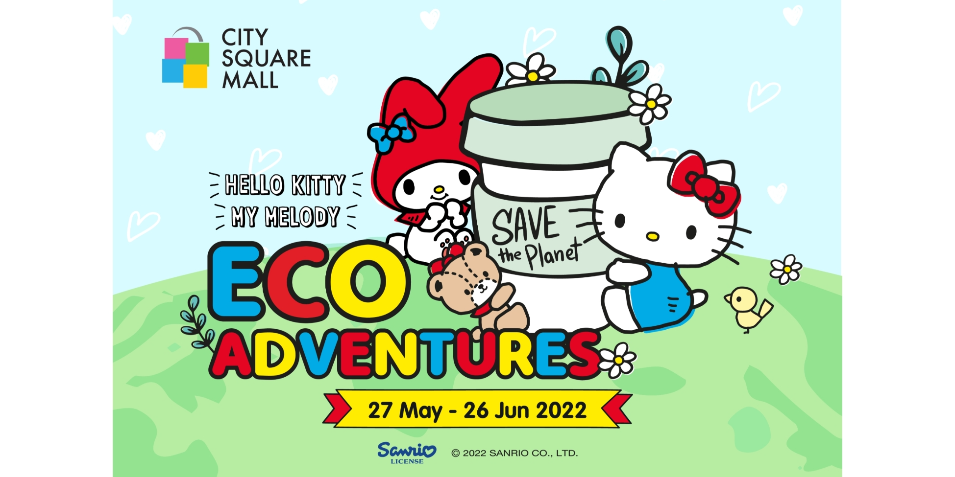 Join Besties Hello Kitty and My Melody this June School Holiday!