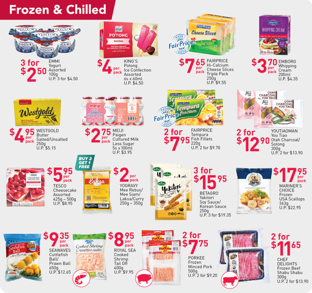 NTUC FairPrice Singapore Your Weekly Saver Promotions | Why Not Deals 58