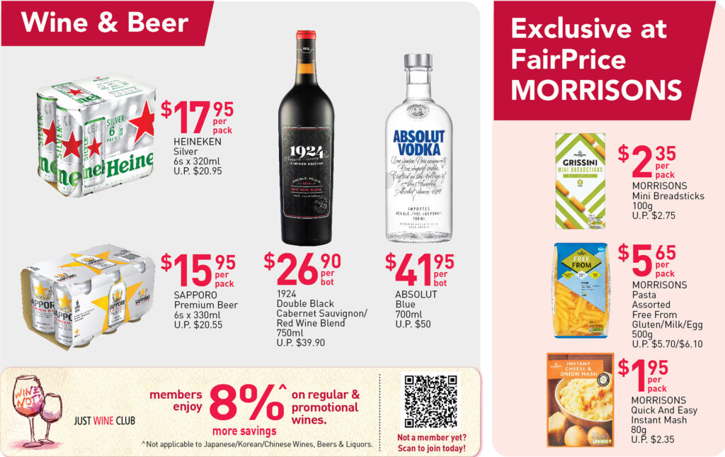NTUC FairPrice Singapore Your Weekly Saver Promotions | Why Not Deals 59