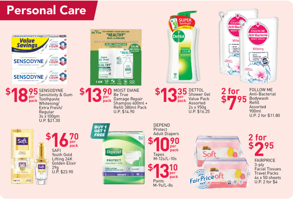 NTUC FairPrice Singapore Your Weekly Saver Promotions | Why Not Deals 60
