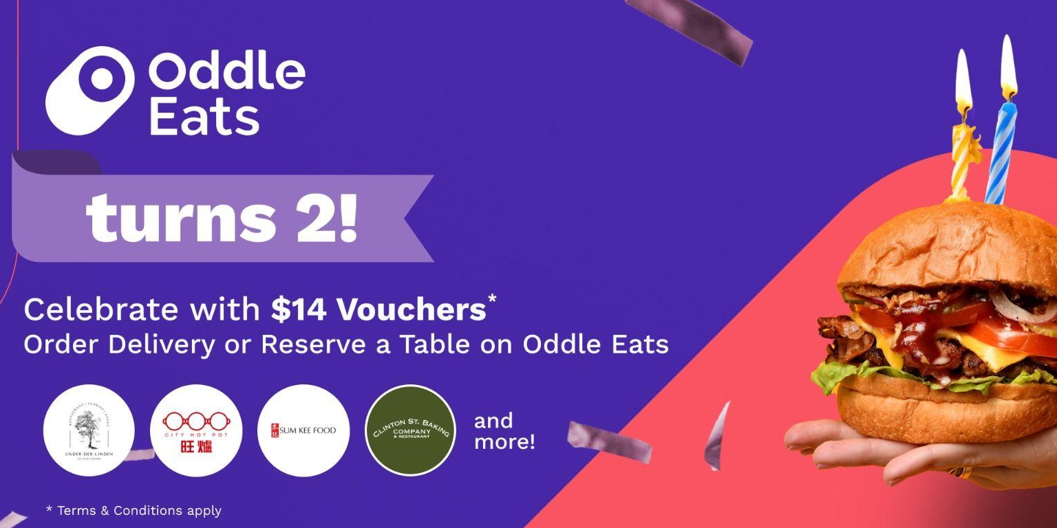 Reserve At These Restaurants On Oddle Eats And Receive $14 Return Vouchers This July!