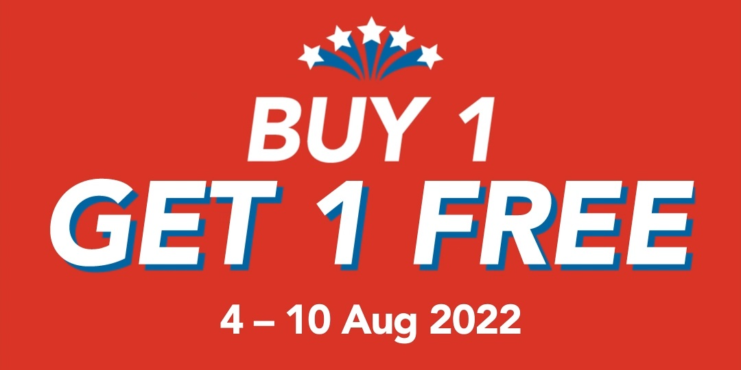 FairPrice Celebrates National Day with Buy 1 Get 1 Free on Selected Products (4-10 Aug 2022)