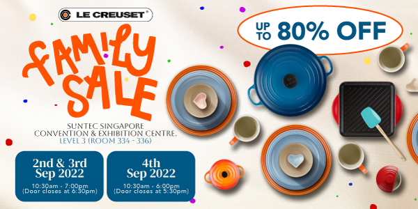 Le Creuset Family Sale 2022