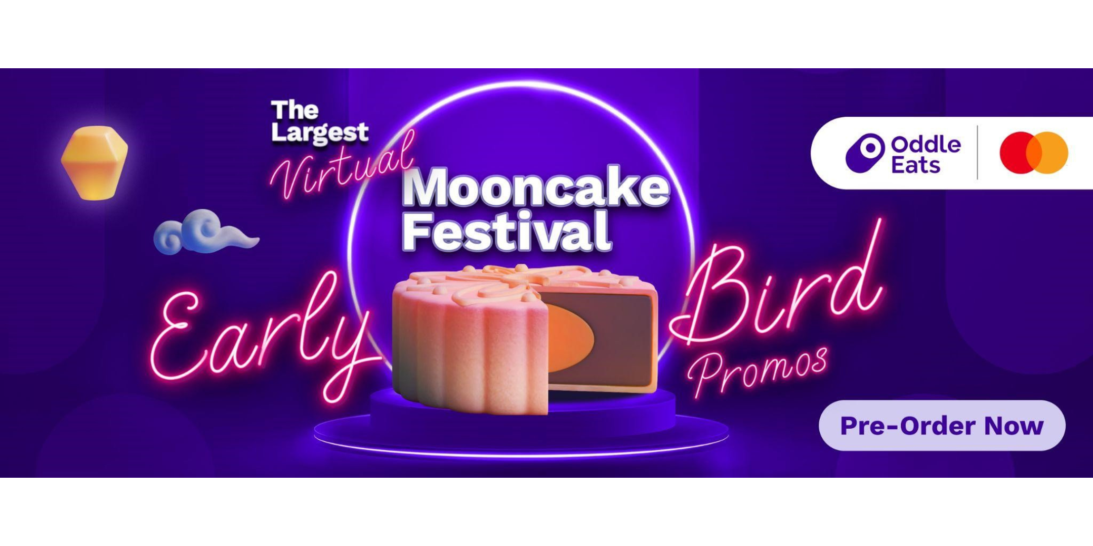 Exclusive Early Bird Mooncake Promo of Up to 35% OFF on Oddle Eats, for Limited Period Only!