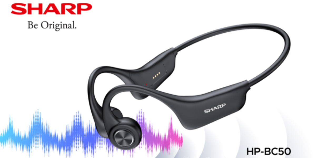 SHARP’s Ear-free Bone Conduction Headphones Lets Users Bring Music With Them Seamlessly