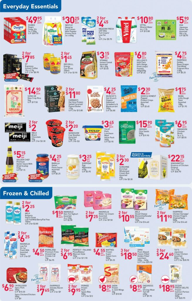 NTUC FairPrice Singapore Your Weekly Saver Promotions 18-24 Aug 2022 | Why Not Deals 2