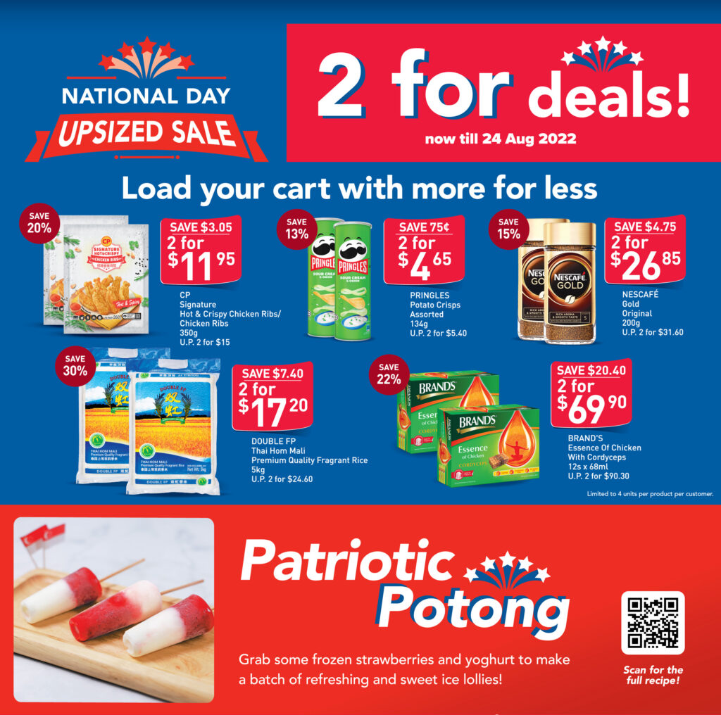 NTUC FairPrice Singapore Your Weekly Saver Promotions 18-24 Aug 2022 | Why Not Deals 5