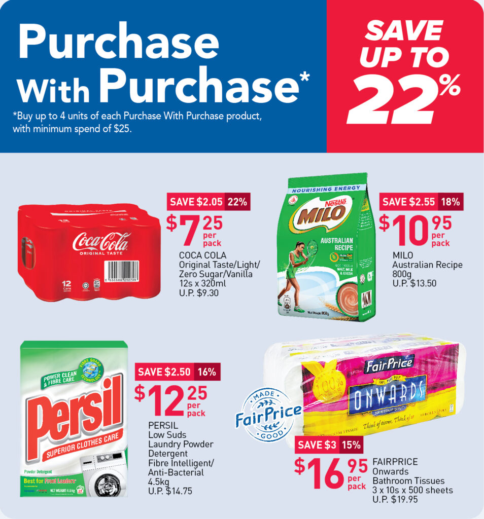 NTUC FairPrice Singapore Your Weekly Saver Promotions 18-24 Aug 2022 | Why Not Deals