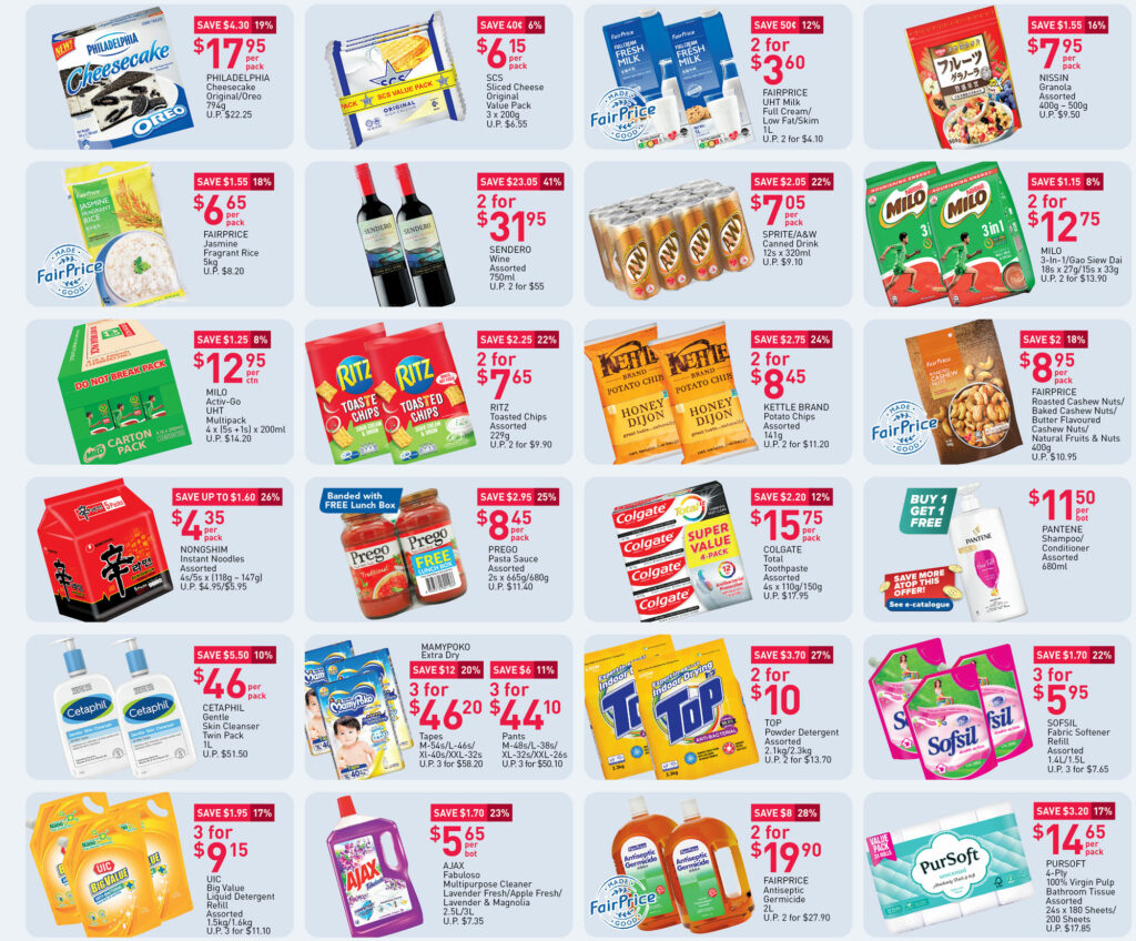 NTUC FairPrice Singapore Your Weekly Saver Promotions 15-21 Sep 2022 | Why Not Deals 2