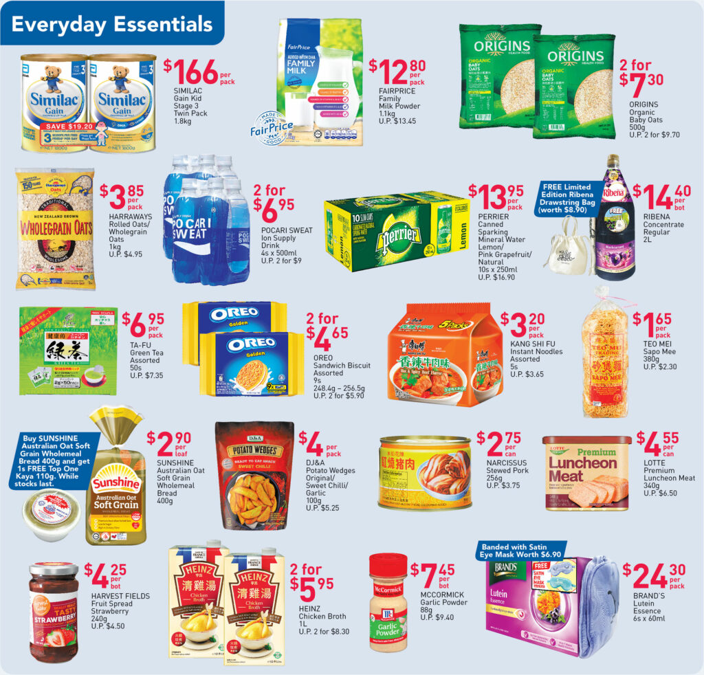 NTUC FairPrice Singapore Your Weekly Saver Promotions 15-21 Sep 2022 | Why Not Deals 5