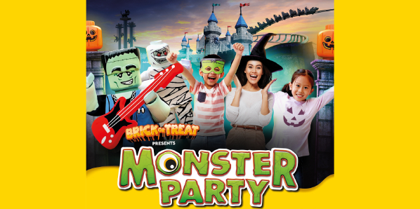Kids Go Free @ LEGOLAND® Malaysia Resort’s Brick-or-Treat Halloween Monster Party