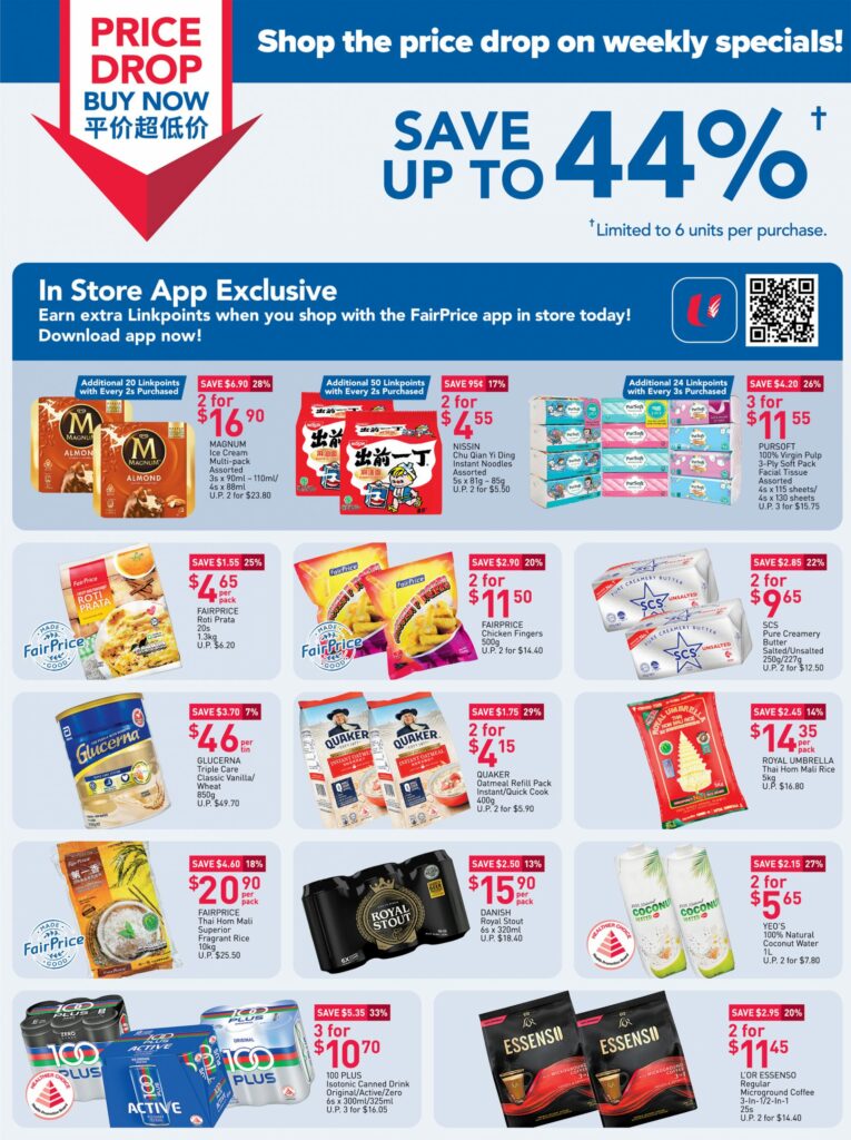 NTUC FairPrice Singapore Price Drop Buy Now Promotions 29 Sep - 5 Oct 2022 | Why Not Deals 15