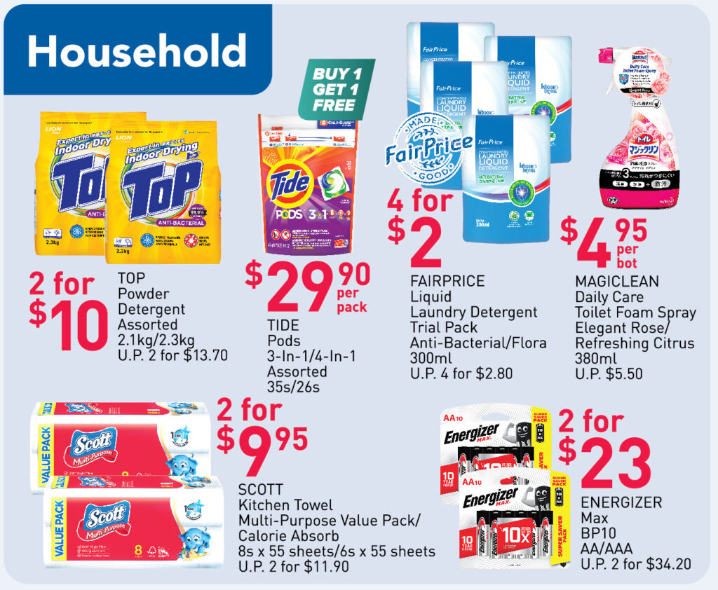 NTUC FairPrice Singapore Your Weekly Saver Promotions 13-19 Oct 2022 | Why Not Deals 9