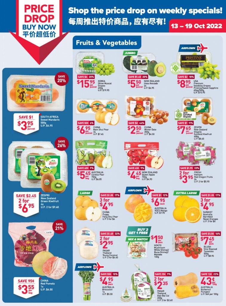 NTUC FairPrice Singapore Your Weekly Saver Promotions 13-19 Oct 2022 | Why Not Deals 11