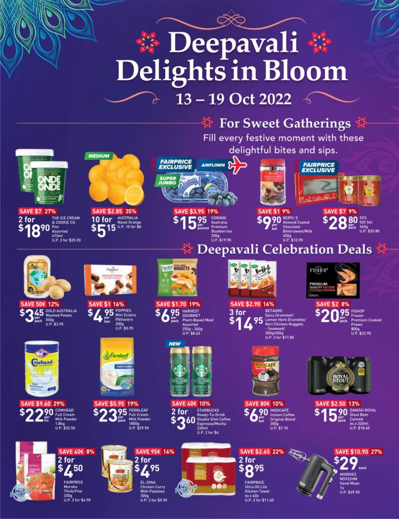 NTUC FairPrice Singapore Your Weekly Saver Promotions 13-19 Oct 2022 | Why Not Deals 14