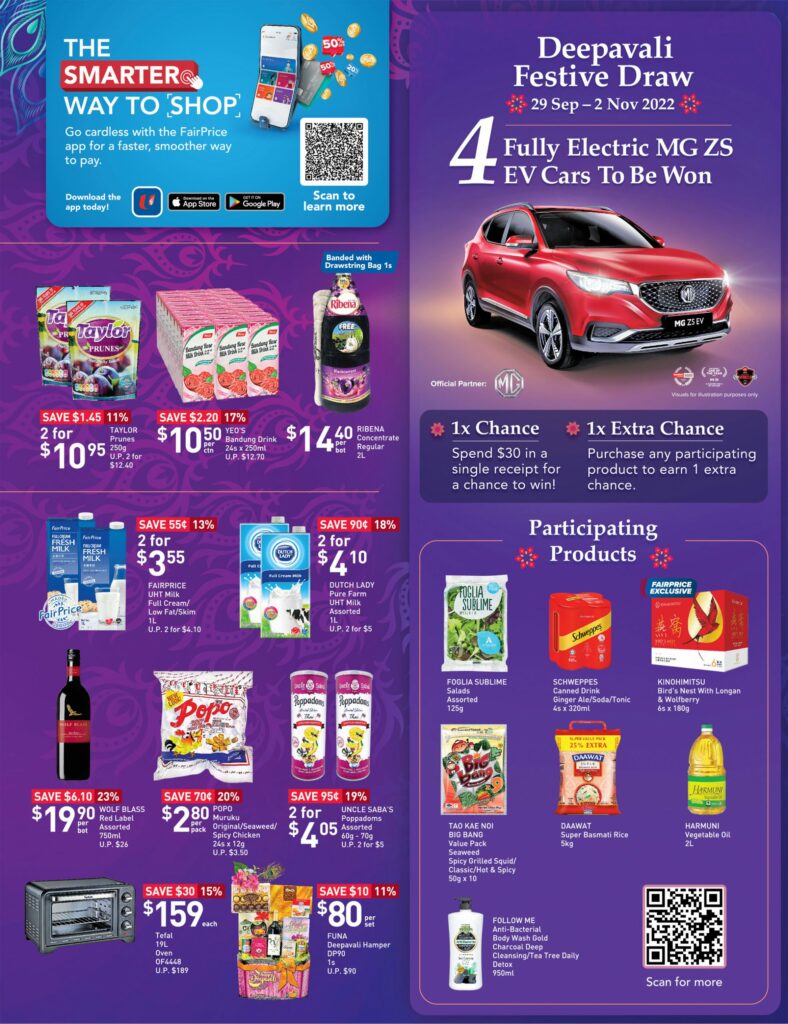 NTUC FairPrice Singapore Your Weekly Saver Promotions 13-19 Oct 2022 | Why Not Deals 15