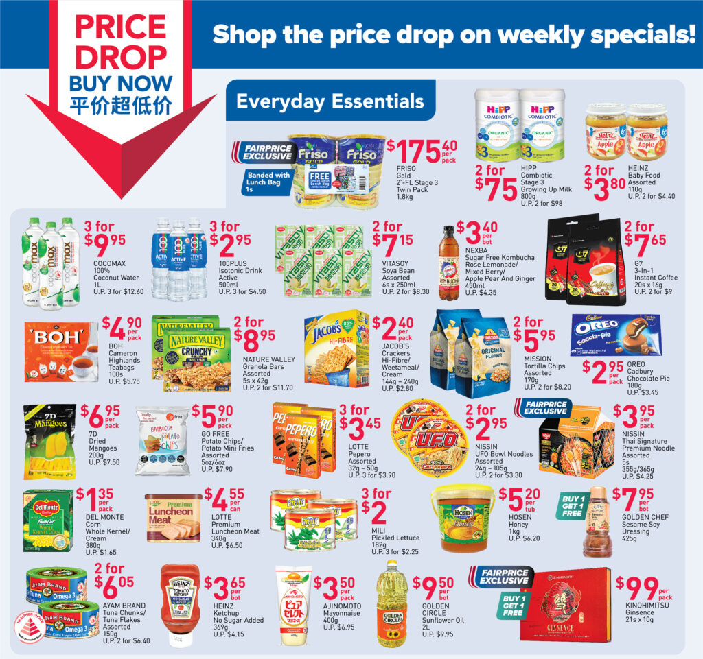 NTUC FairPrice Singapore Your Weekly Saver Promotions 13-19 Oct 2022 | Why Not Deals 5